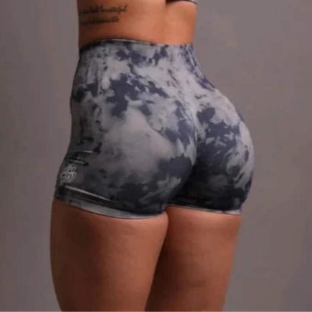 Darcsport everson seamless shorts blue marble